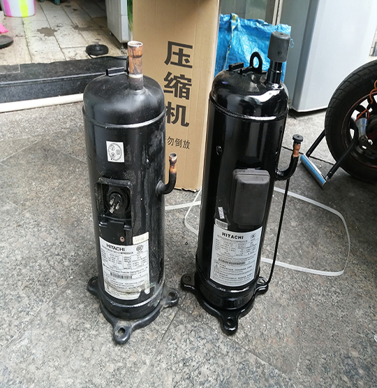 五通桥中央空调压缩机的更换维修